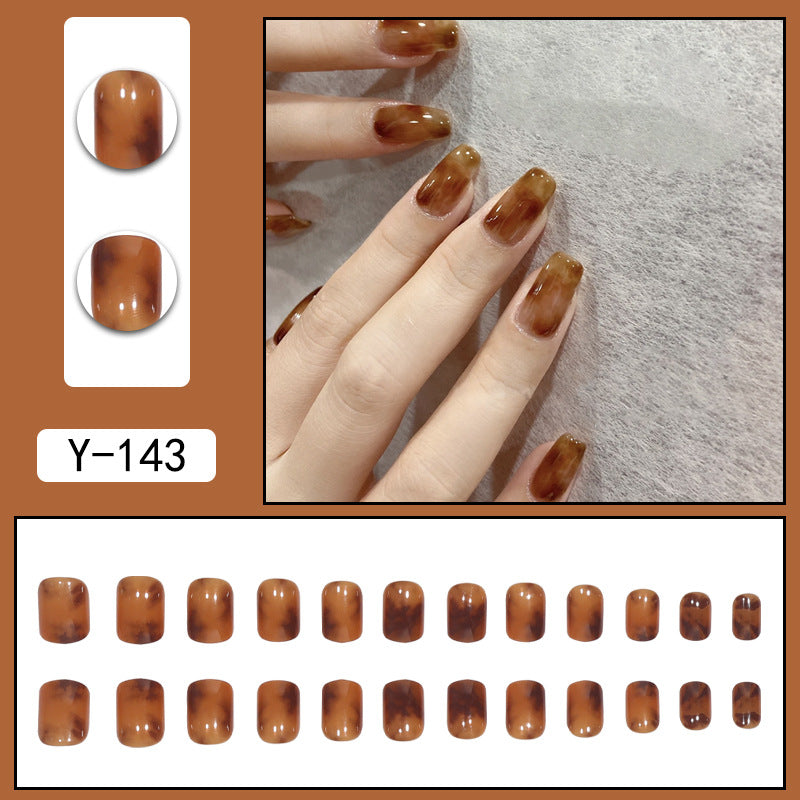 Short INS Style Nail Tips for Chic Manicures