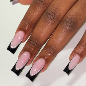 Long French Style Nail Tips, Sweet and Flattering