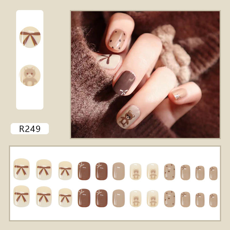 Chic Fall Nails: Reusable Ballet Nail Wraps for Instant Glamour