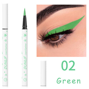 12-Color Long-Lasting Waterproof Liquid Eyeliner