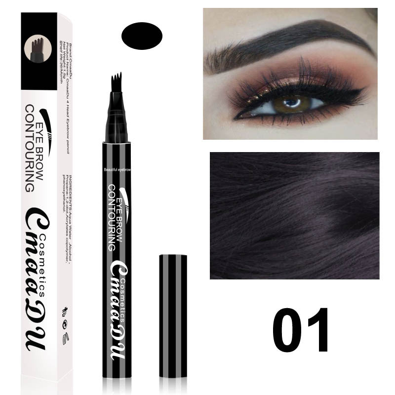 4-Tip Brow Pencil for Precise Brows