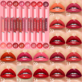 16-Color Hydrating Mirror Finish Lip Gloss