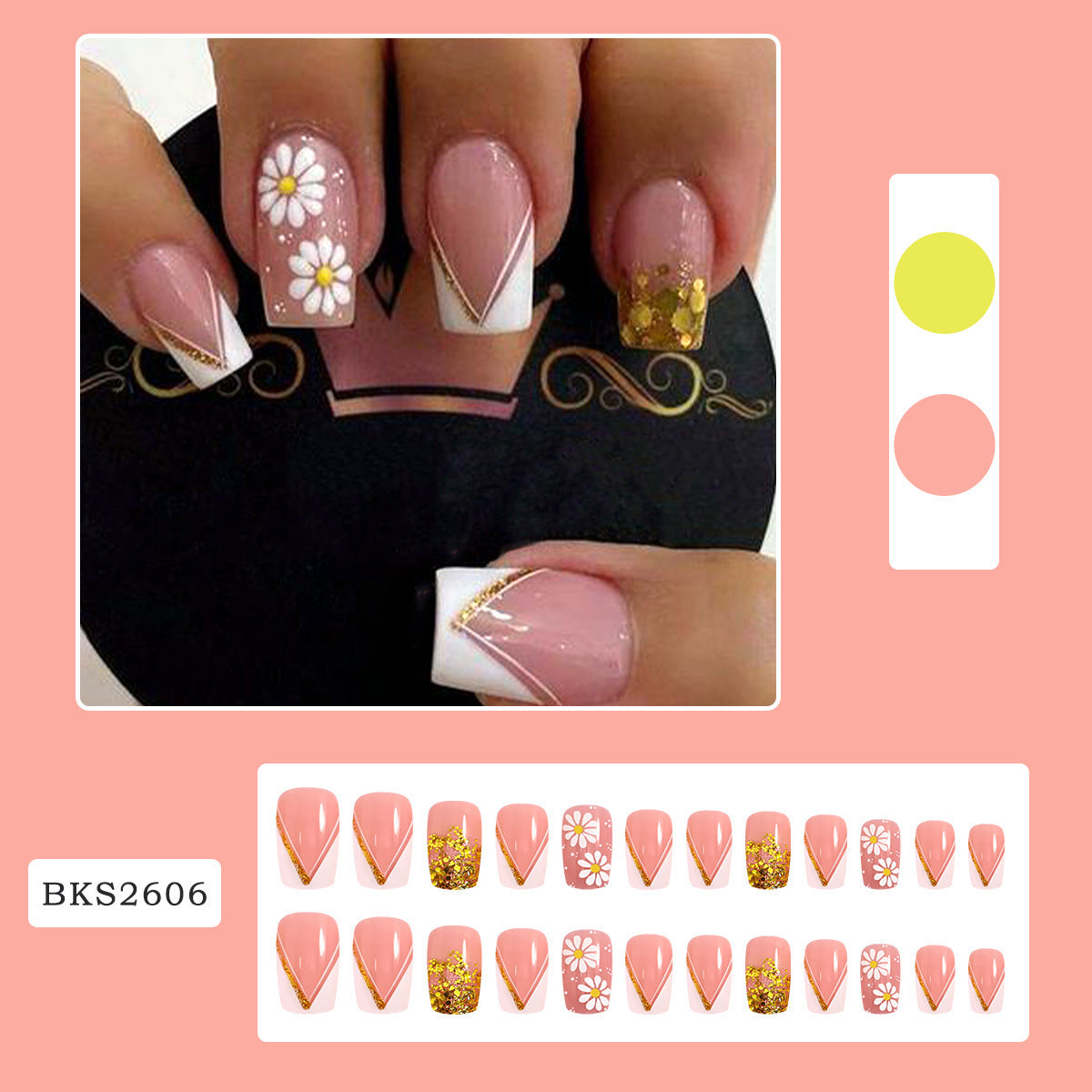 Trendy Summer INS Style Nail Tips