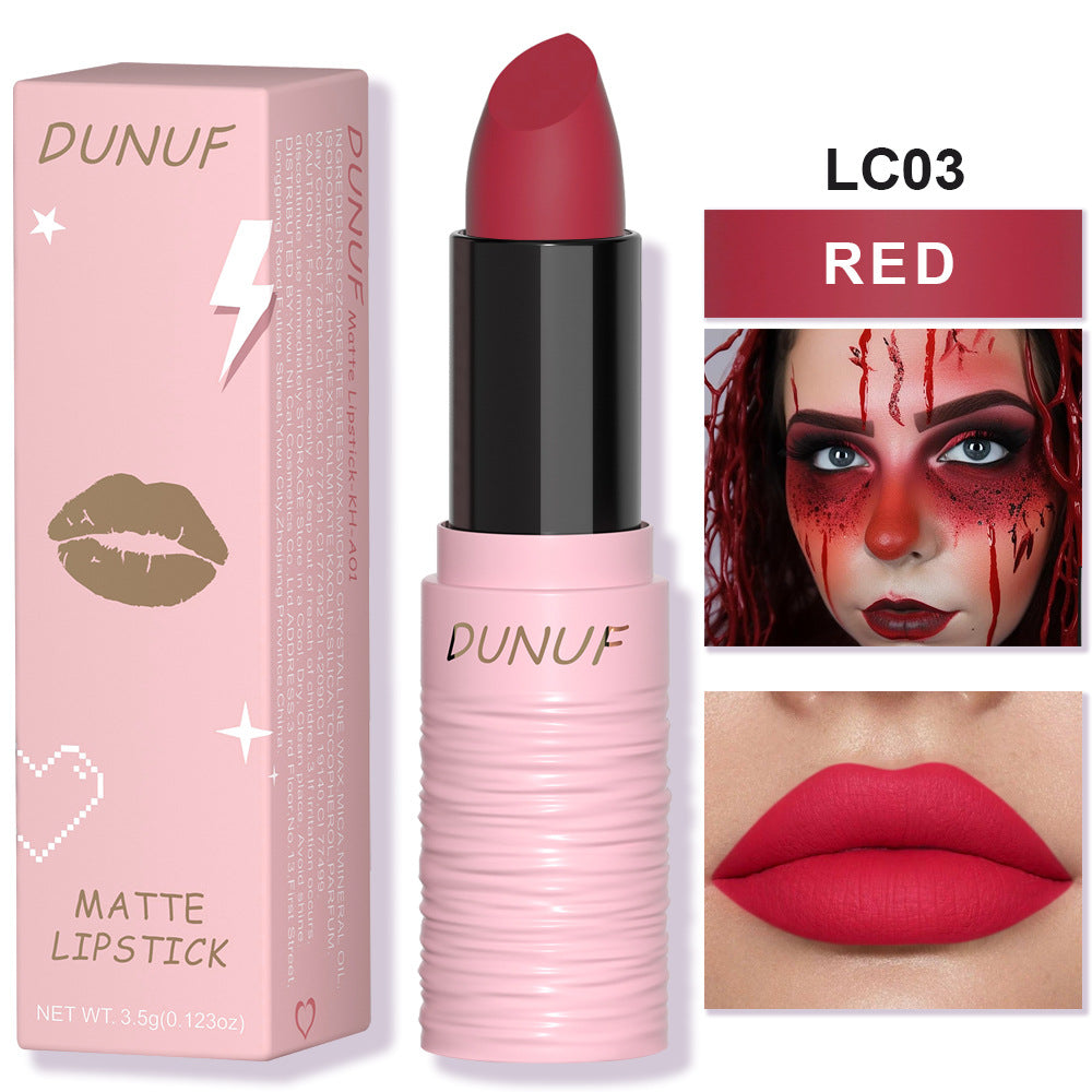 6-Color Matte Lip and Face Color Set