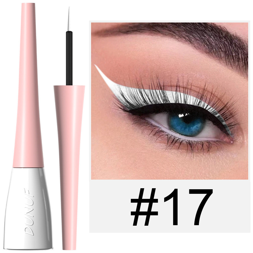 18-Color Long-Lasting Waterproof Liquid Eyeliner Pen