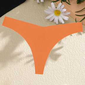 Free Shipping For V-Shaped ComFor t - Seamless Low Waist Thongs For  Women (XS-XL)