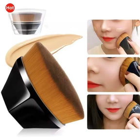 Six Corners Makeup Brush Kabuki Flawless Foundation Brush For Liquid Make Up Brush Set