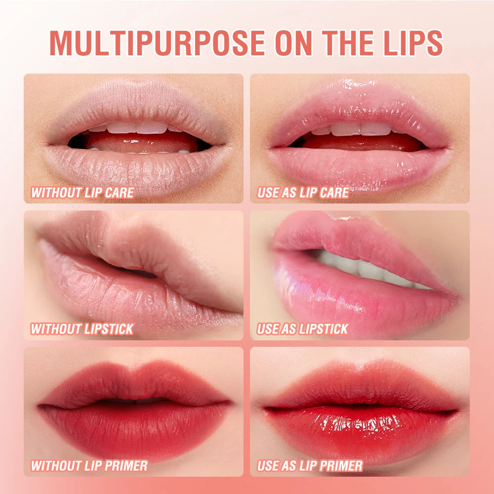 Lip Balm Colors Ever-changing Lips Plumper Oil Moisturizing Long Lasting With Natural Beeswax