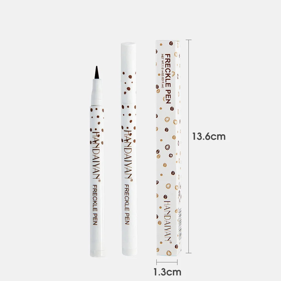 Natural Freckle Pen Waterproof Face Light Brown/Dark Eyeliner Dot Spot Pen Cosmetic