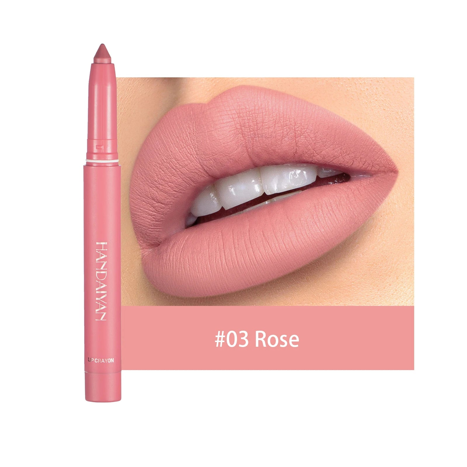 Matte Lipstick Pencil Make Up Kiss-proof Lip Stick Pen Makeup Waterproof Lip Balm Cosmetics