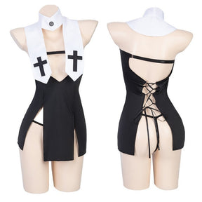 Free Shipping For Adult Sexy Nun Costume