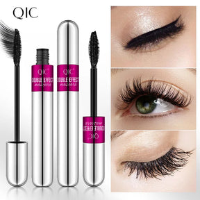 4D Silk Fiber Mascara Waterproof Mascara For Eyelash Extension Black Thick Lengthening Eye Lashes