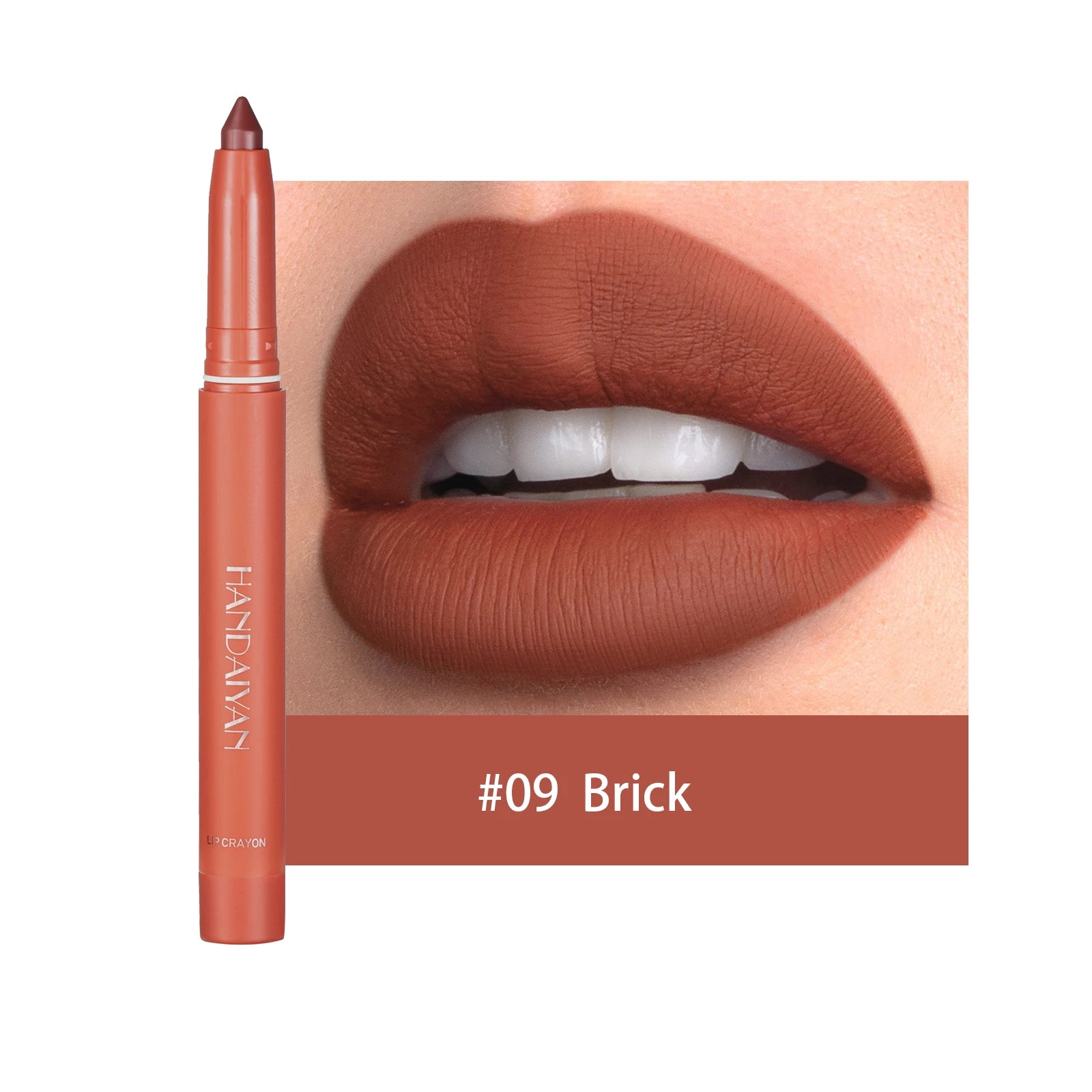 Matte Lipstick Pencil Make Up Kiss-proof Lip Stick Pen Makeup Waterproof Lip Balm Cosmetics