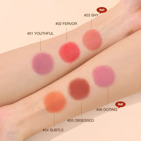 Lipstick Blush Stick 3-in-1 Eyes Cheek and Lip Tint Buildable Waterproof Lightweight Cream